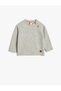 Knitwear Sweater Button Detailed Round Neck Long Sleeve
