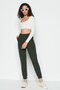 Jogger Cuff Sports Sweatpants 735 Khaki