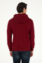 Men's Burgundy Basic Sweatshirt 50289059 -Vr014 - 5