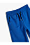 Ribbed Jogger Sweatpants with Tie Waist Pocket Detail - 3