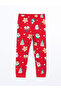 Lcwk Crew Neck Printed Girl's Pajamas Set - 5