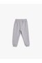 Jogger Sweatpants with Tie Waist and Appliqué Detail - 2