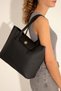 Women's Black Shoulder Bag 50293697-Vr046 - 2