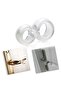 Transparent Door-Window Handle Stopper Buffer 12 Pieces - 2