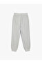 Jogger Sweatpants with Tie Waist and Sporty Print Detail - 2