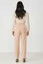 Waist and Leg Pleated Sweatpants 742 Milk Coffee - 4