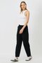 Woman's stitch detailed sweatpants 745 navy blue