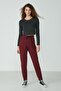 Jogger Cuff Sports Sweatpants 735 Claret Red - 2