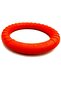 Water Resistant Eva Dog Training Ring Toy - Fitness Ring Fetch Frisbee 20 cm (Orange) - 4