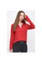 Women's Polo Neck Plus Size Optional Blouse 2749 - 2