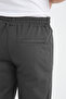 Men's Smoked Comfortable Cut Straight Leg Diver Fabric Label Detailed Sweatpants - 4