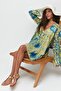 Pareo Beach Dress 22329 Yellow/Turquoise - 2