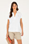 White Basic Women's T-shirt - 50285853 -VR013