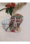 Hdmarketim Authentic Ceramic Napkin Holder Toothpick Holder Antalya Themed Handmade Painting - 2