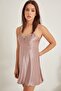 005 Women's Satin Nightgown Mink