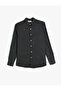 Denim Shirt Jacket Basic Cotton