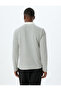 Zippered Collar Sweater Cotton Blend - 4