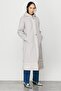 M/C Sportive Full Padded Garni Detailed Sports Coat - Silver - 2