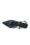 Feles Short Heeled Mesh Women's Shoes BLACK - 8