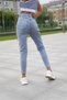 Woops Mom Jeans Super Snowwash Brand Bluewoops - 7
