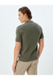 Knitwear Sweater Polo Neck Basic Short Sleeve Textured Cotton - 4
