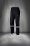 Men's Black New Supra Combed Cotton Fabric Casual Sports Tracksuit Set with Zipper Pockets S-3Xl - 3