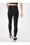 Sports Leggings Ankle Length Printed High Waist Slim Fit Interlock - 4