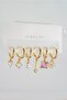 Women's Vip Series Zircon Stone Mixed Figure 6-Piece Earrings Zrk00579 - 2