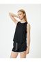 Sports Athlete's Basic Crew Neck Sleeveless Comfortable Cut Interlock