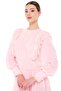 Ruched Stripe Detailed Dress Pink - 2