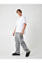 Oversize Pocket Detailed Cotton Cargo Jeans - 2