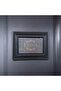 إطار صور فاخر منقوش باللون الأسود مقاس 21 × 30 سم مع زجاج حقيقي يمكن تعليقه على الحائط - 3