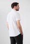 Slim Fit Beyaz Örme D-tech Gömlek - 5