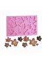 13Pcs Mini Miniature Plane Leaf Set - Silicone Mold, Stone Powder Plaster Candle, K-1325 - 3