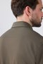Slim Fit Haki Örme D-tech Gömlek - 5