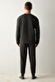 Long Way Jogger Anthracite Pajama Set - 6
