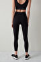 Black Bonding Pop Up Tights (Butt Lifter) - 3