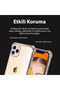 iPhone 12/12 Pro Case Airbag Crystal Hard Pc Antishock Shock Absorbing Edge Transparent Silicone - 3
