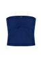 Navy Blue Bu4u Tube Sports Bra - 4