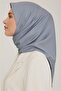 Plain Twill Scarf - Metallic Blue 784