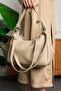Kate Ring Detailed Women's Shoulder Bag