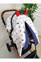 Sailor Double Sided Pompom Stroller Cover