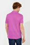 Men's Violet Polo Neck T-Shirt 50249184 -Vr037 - 5