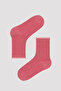 Girl's Pink Hearts 4-Piece Socks - 3
