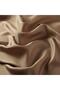 İpekevi Plain Twill Silk Scarf - Pecan - 2