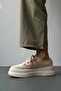 Women's Sneakers BEIGE LINEN - 4