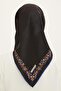 Silk Scarf Nostalgia - 8765-31 Black Sura - 2