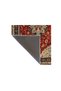 Paris Collection Red Beige Themed Traditional Motif Patterned Vintage Decorative Carpet 68 - 5