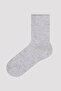 Gray Basic 3-Piece Socks - 3