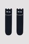 Multicolored Boys Crazy Face 3-Piece Socks - 2